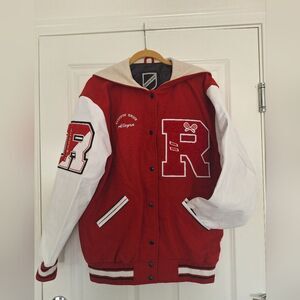 Varsity Bomber Jacket – Size M